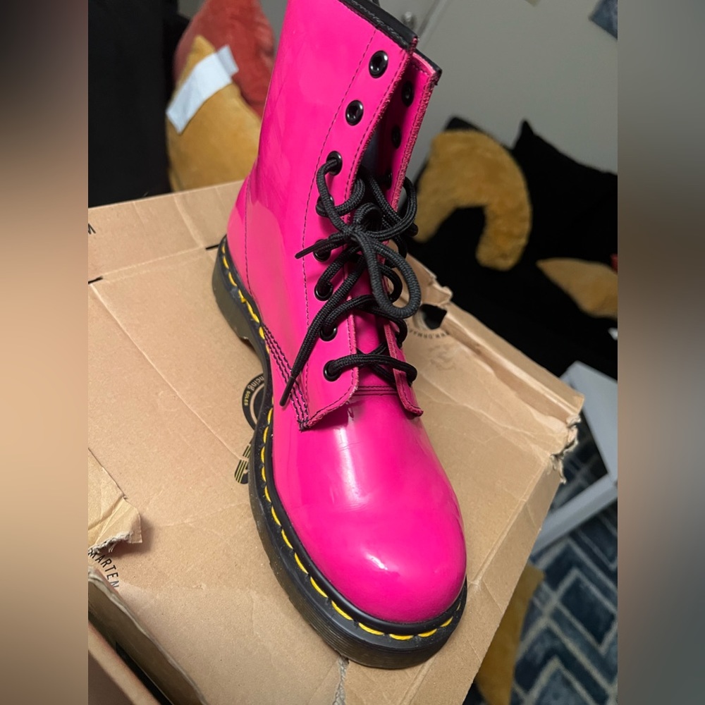 Pink DR. Martens